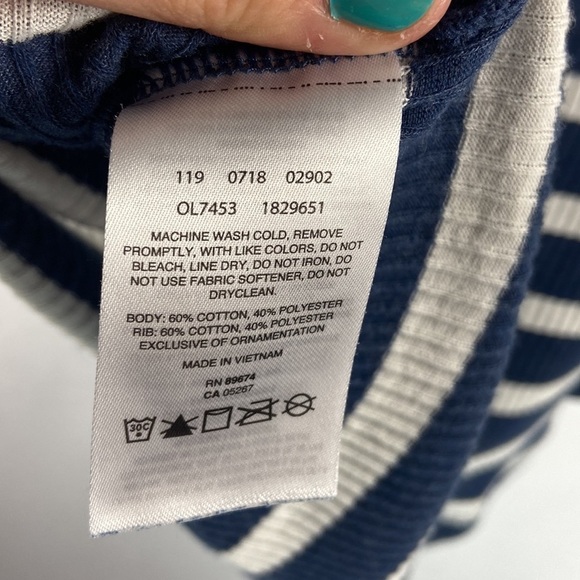 Mountain Hard Wear Stripped T-Shirt with Cut Out Back - Picture 6 of 7